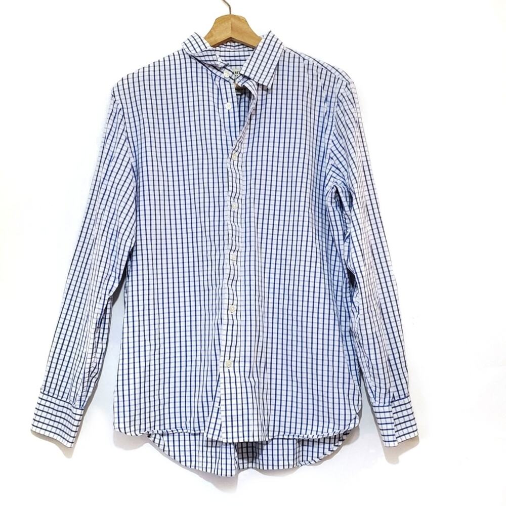 Banana Republic | Checkered Button Up Dressy Casual Cotton Shirt